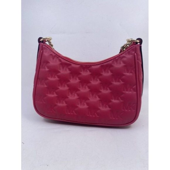 Michael Kors Quilted Pink Polyester Tote - Picture 4 of 7